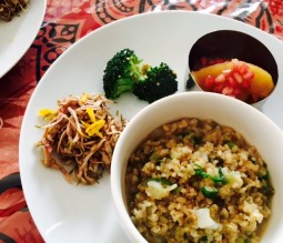 アーユルヴェーダ自然食セラピスト養成講座：サットヴィックな七草粥を食べました